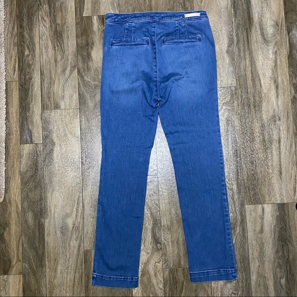 Anthropologie Pilcro & The Letterpress High Rise Denim Legging Jeans Size 26 - Picture 3 of 3